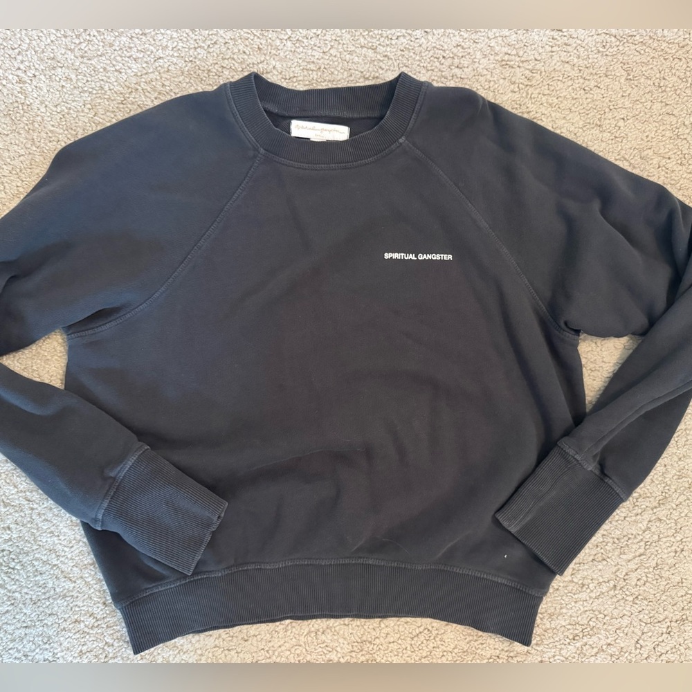 Spiritual Gangster crew neck. Size s
